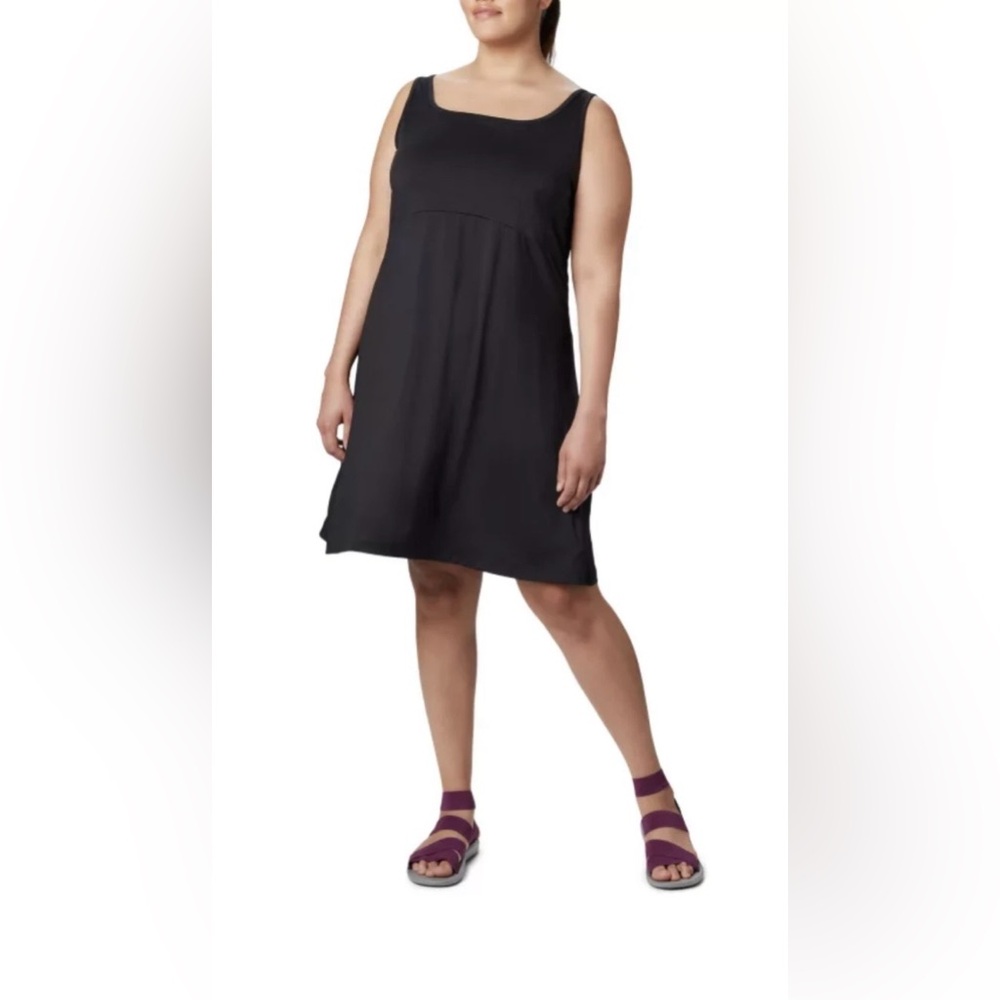 Columbia Sportswear Company Blue Sleeveless Mini Dress
